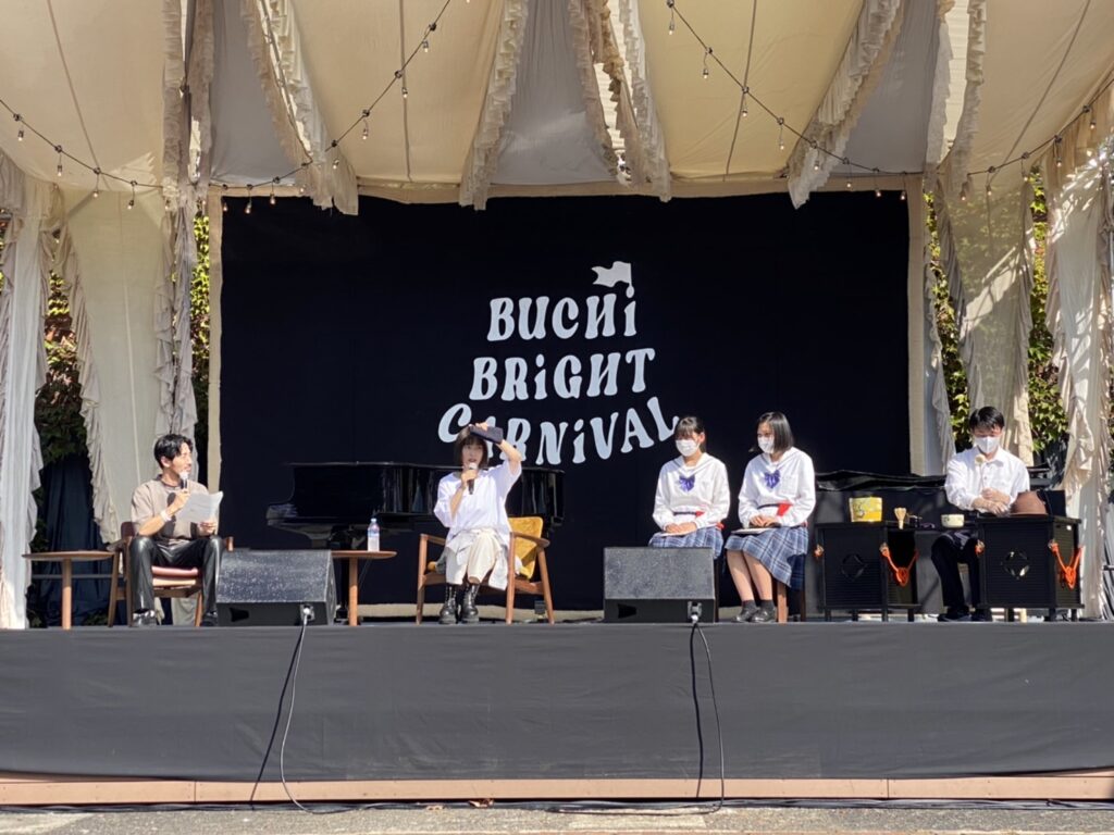 茶道部　トークイベントでお点前を披露しました